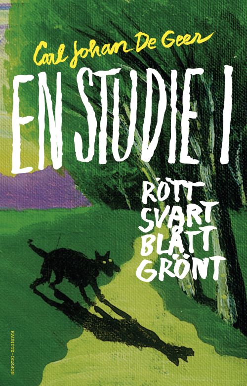 Book cover by Carl Johan De Geer
