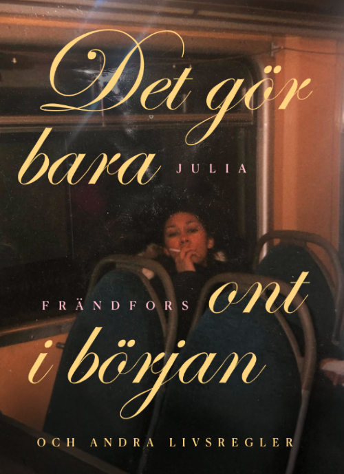 Book cover by Julia Frändfors