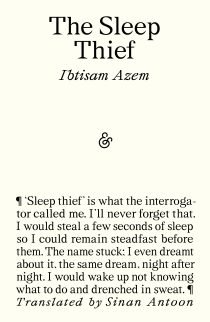 Book cover by Ibtisam Azem